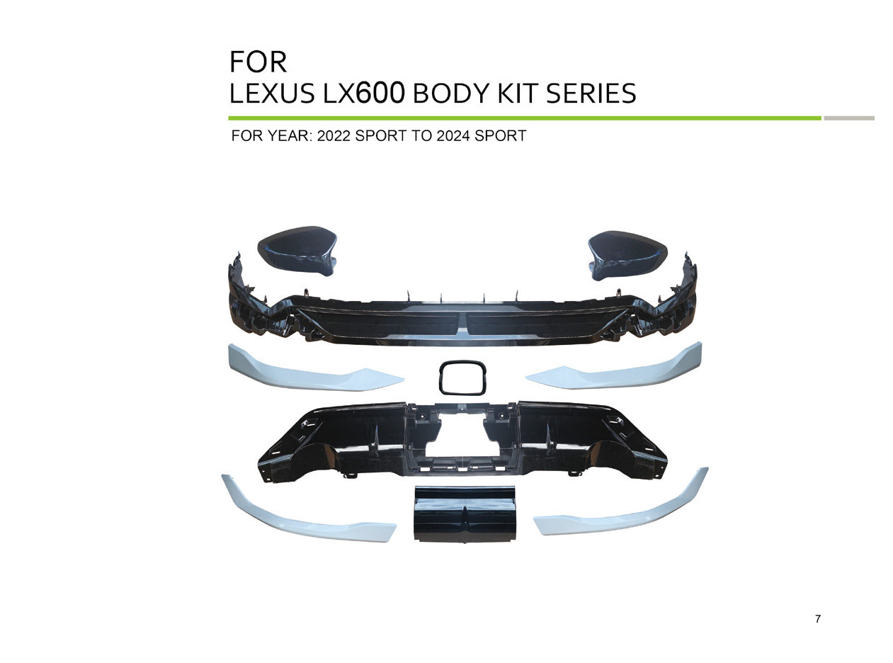 FOR Year: 2022 Sport TO 2024 Sport, Body Kit