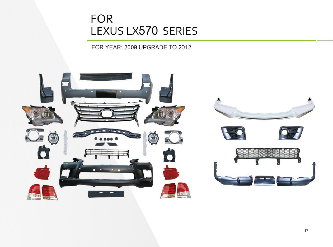 FOR Year: 2009 Upgrade TO 2012, Body Kit