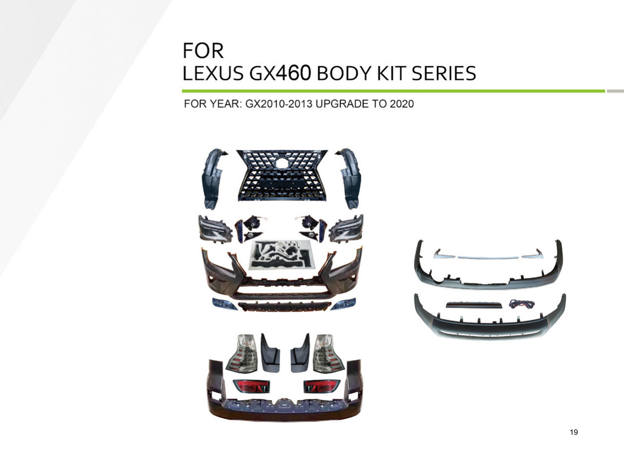 FOR Year: GX2010-2013 Upgrade TO 2020, Body Kit