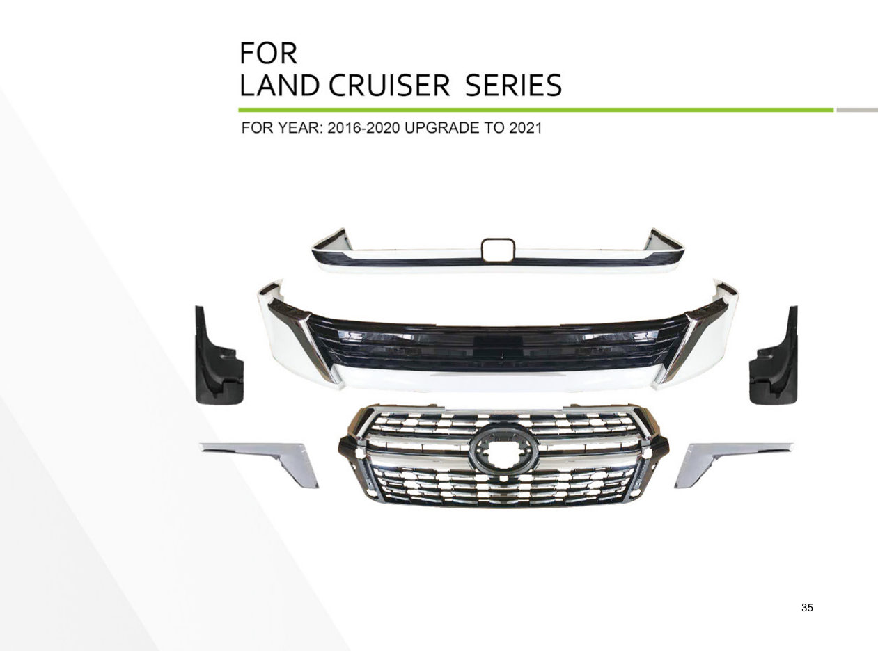 FOR Year: 2016-2020 Upgrade TO 2021, Body Kit