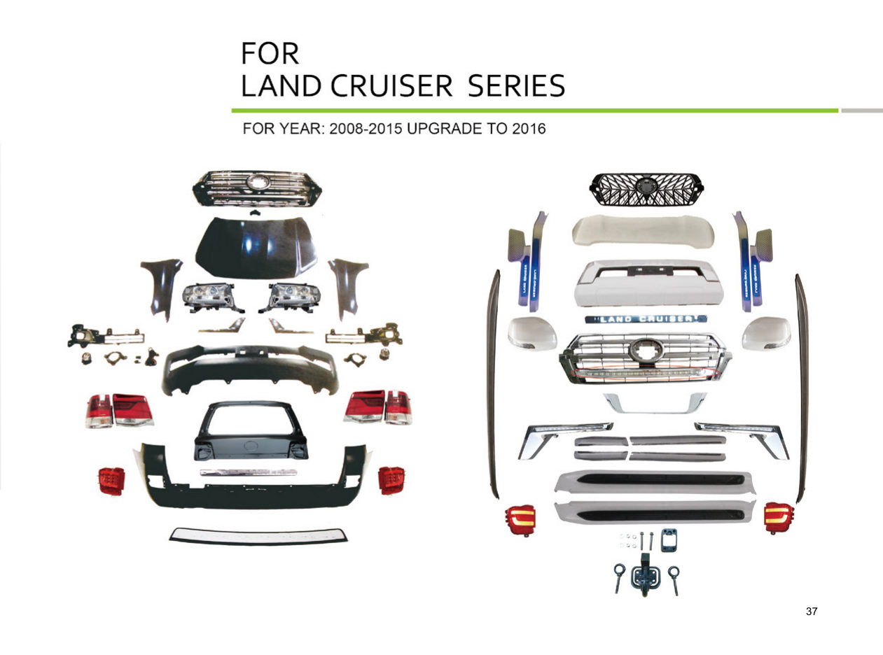 FOR Year: 2008-2015 Upgrade TO 2016, Body Kit