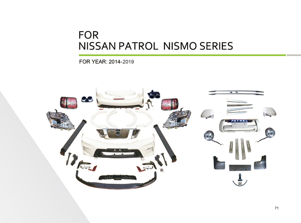 Nissan Patrol Nismo Series, Body Kit