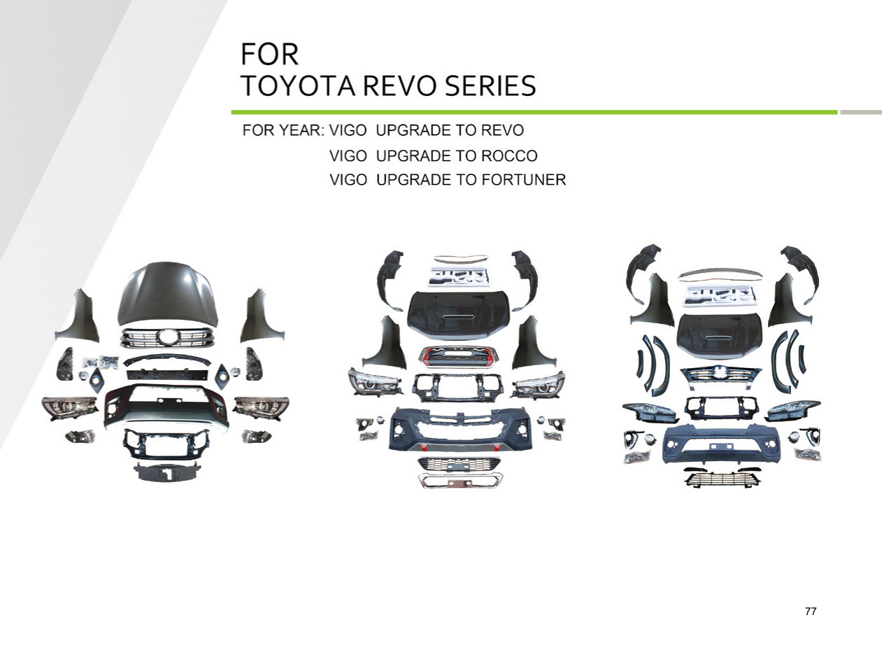 FOR Year: VIGO Upgrade TO REVO, Body Kit