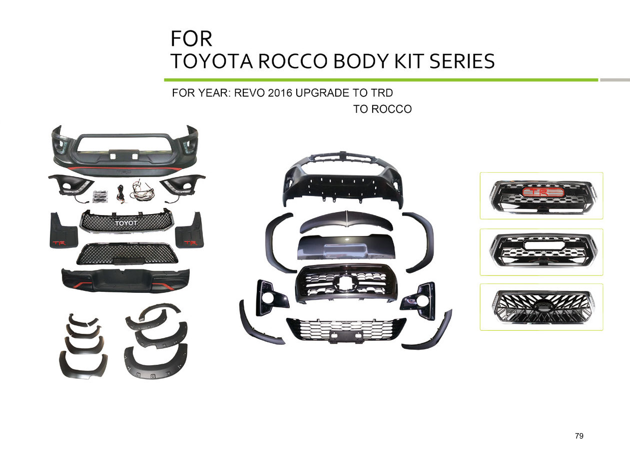 FOR Year: REVO 2016 Upgrade TO TRD, Body Kit