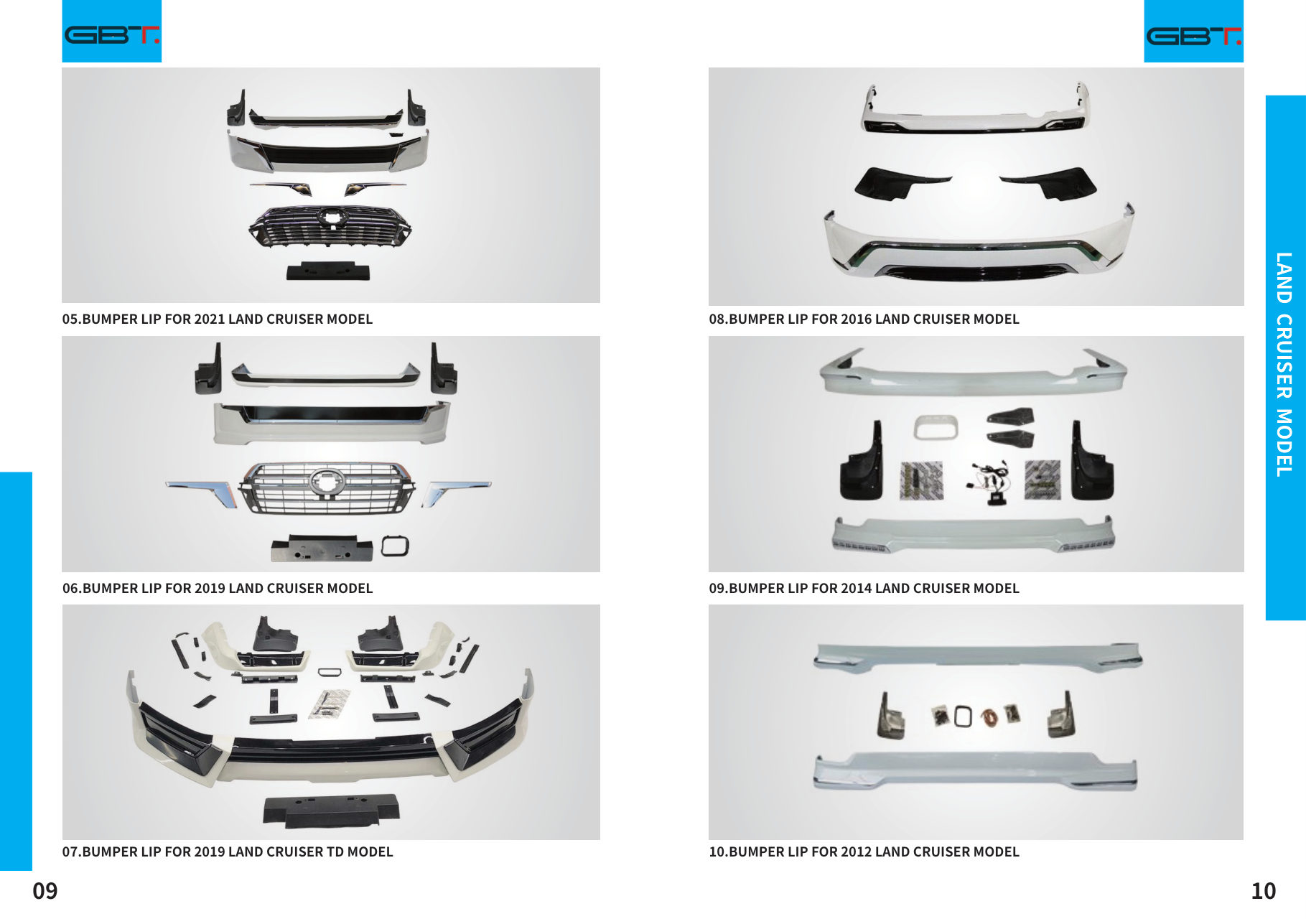 LAND Cruiser Model: Bumper LIP FOR 2016 LAND Cruiser Model