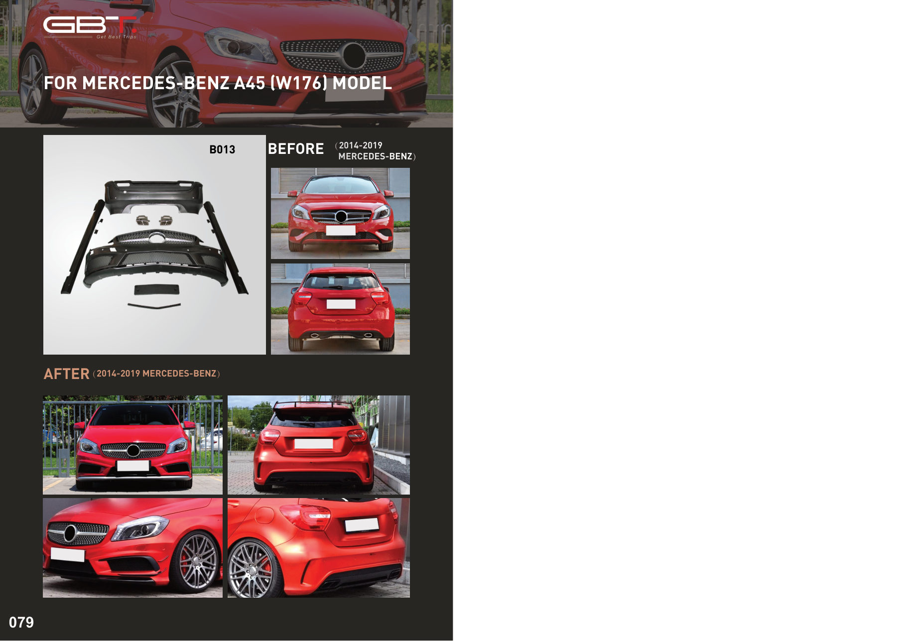 FOR Mercedes-benz A45 Model