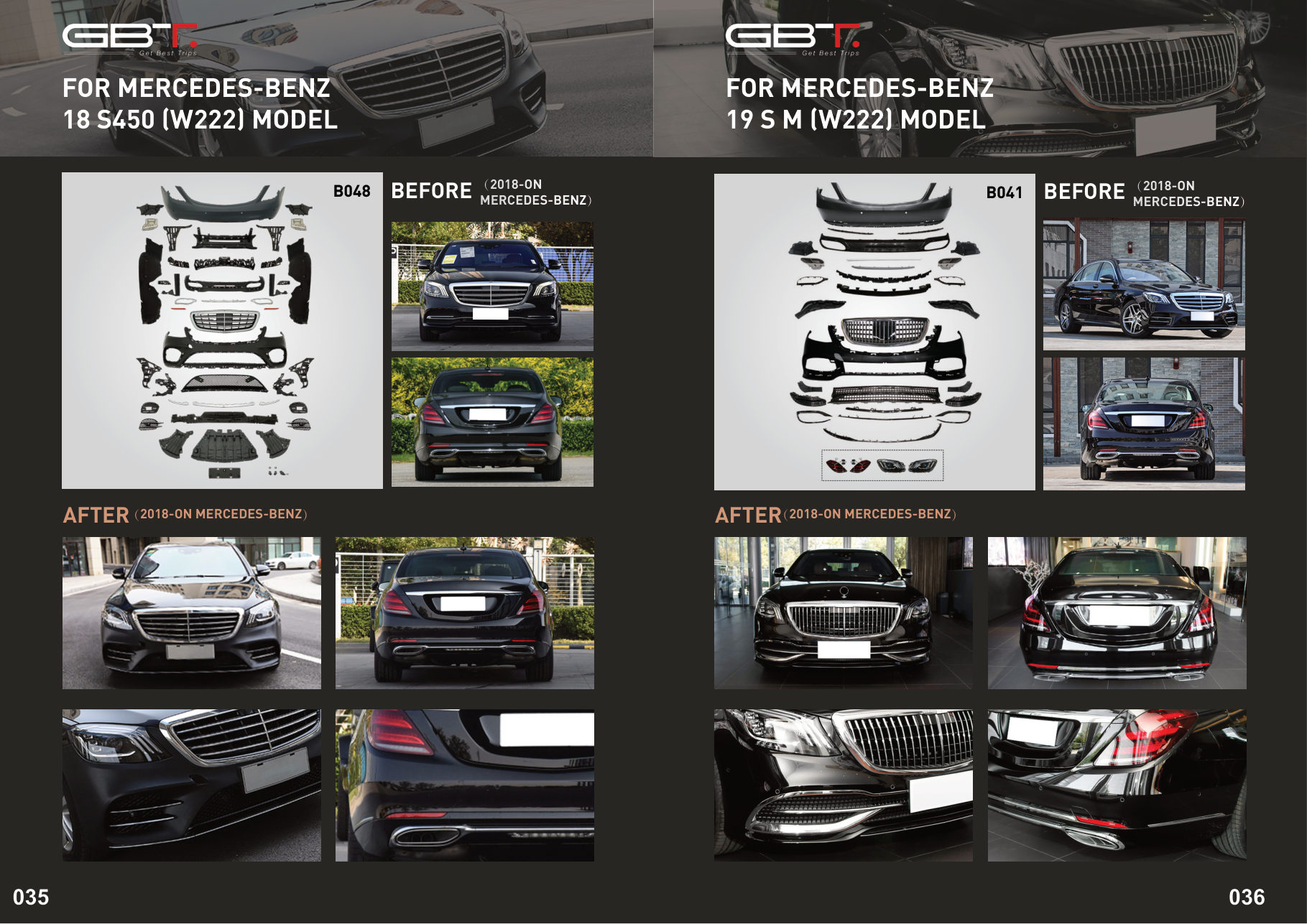 FOR Mercedes-benz 18 S450 Model (2018-on Mercedes-benz)
