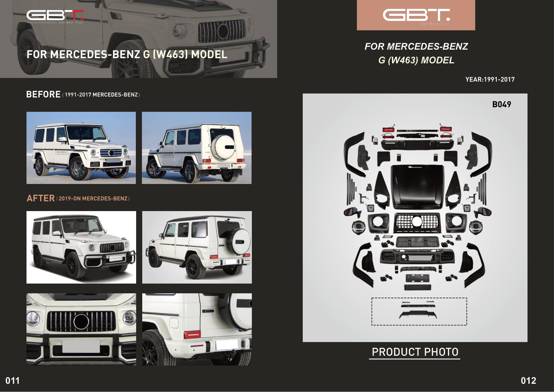 FOR Mercedes-benz G Model FOR Mercedes-benz G Model (1991-2017 Mercedes-benz) (2019-on Mercedes-benz)