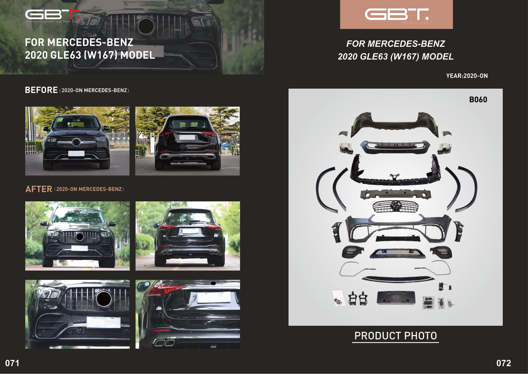 FOR Mercedes-benz 2020 GLE63 Model FOR Mercedes-benz 2020 GLE63 Model (2020-on Mercedes-benz)