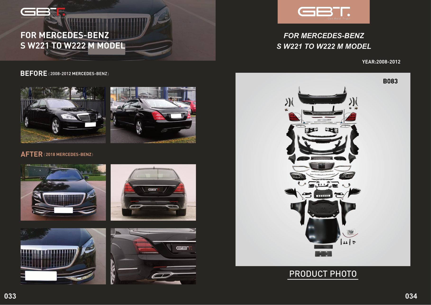 FOR Mercedes-benz S W221 TO W222 M Model FOR Mercedes-benz S W221 TO W222 M Model (2018 Mercedes-benz)