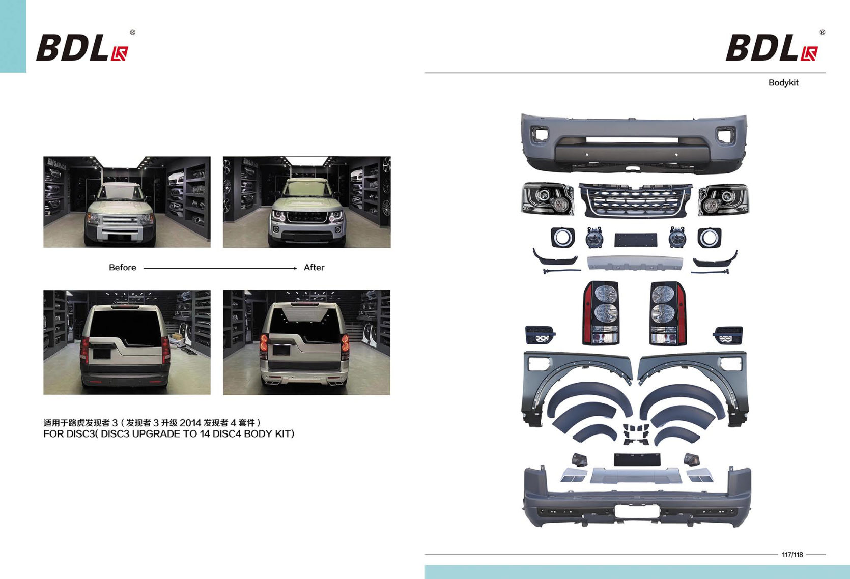 FOR Disc3( DISC3 Upgrade TO 14 DISC4 BODY KIT)
