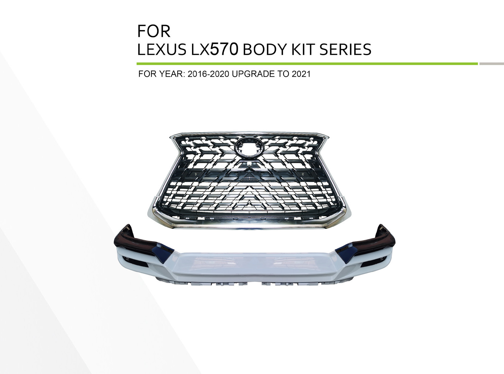 Lexus LX570 (2016-2020 Upgrade to 2021), Body Kit, China