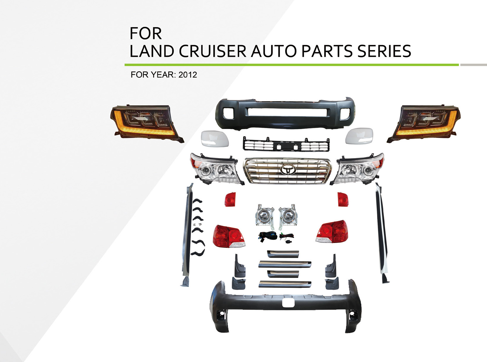 Toyota Land Cruiser (2012), Parts, China