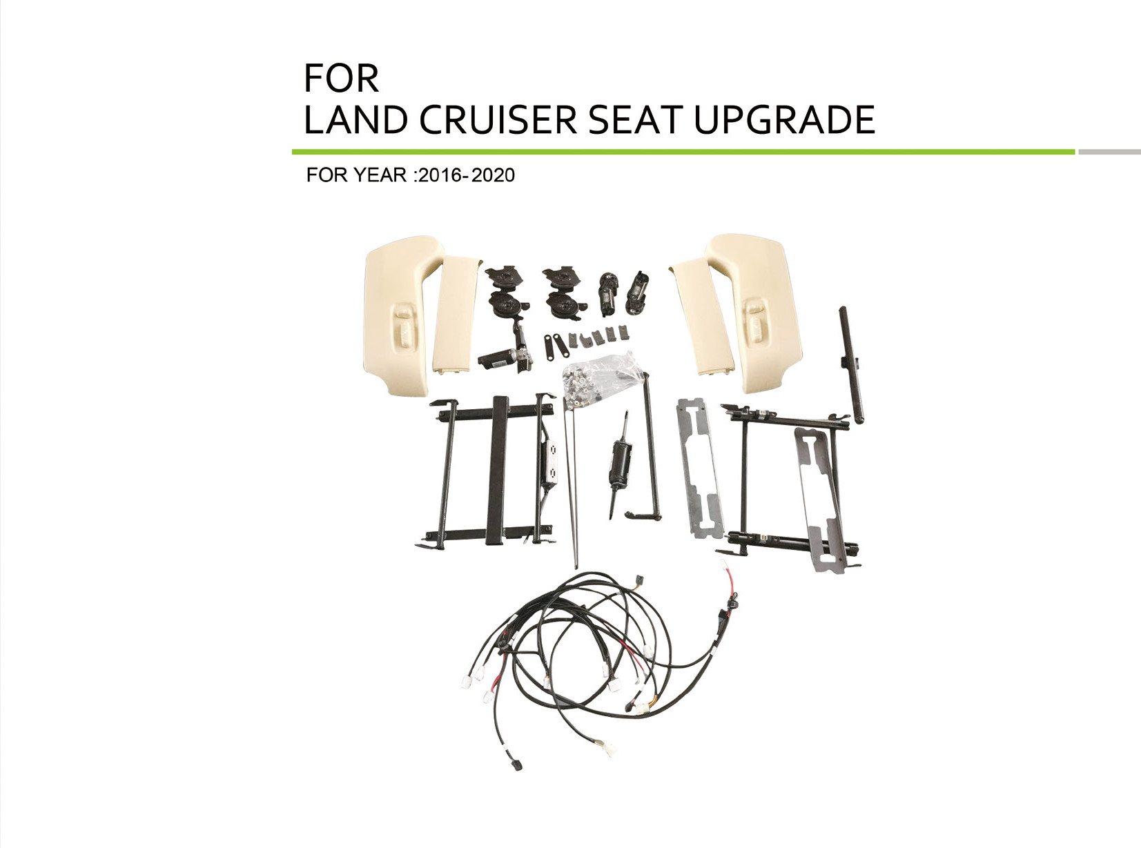 Toyota Land Cruiser (2016-2020), Seat Upgrade, China