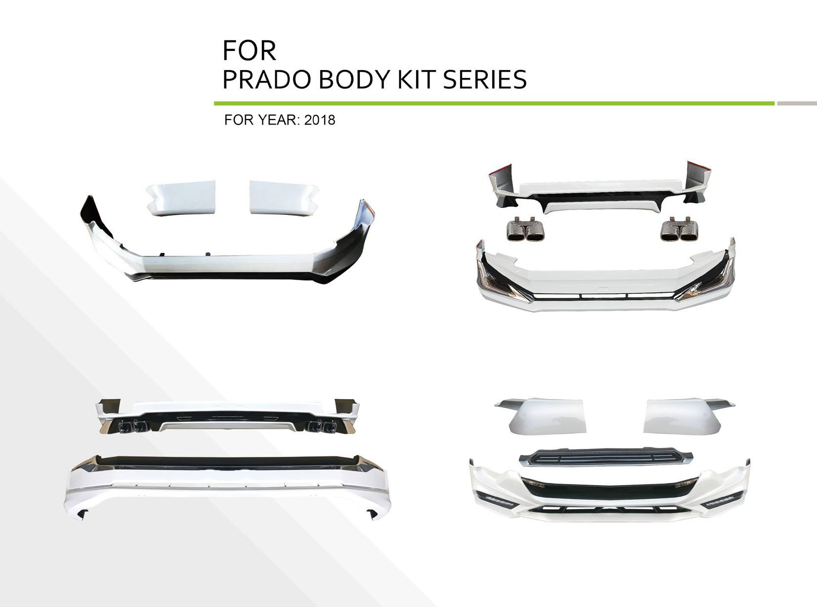 Toyota Prado (2018), Body Kit, China