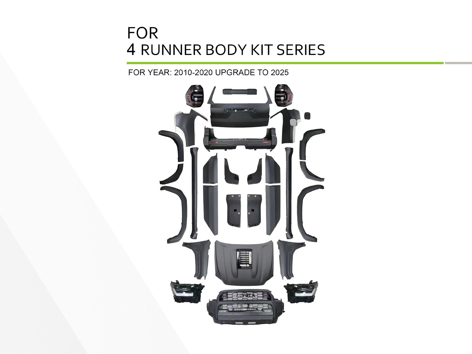 Toyota 4Runner (2010-2020 Upgrade to 2025), Body Kit, China