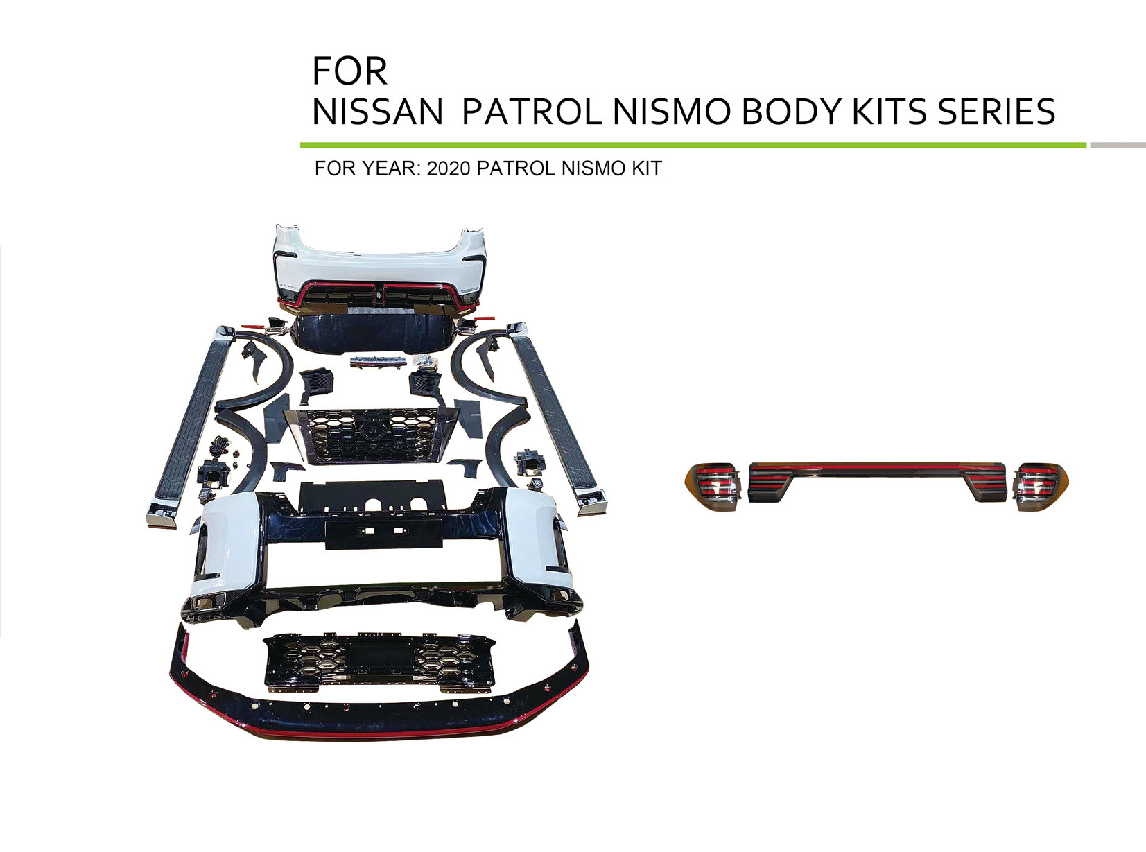 Nissan Patrol NISMO (2020 Patrol NISMO Kit), Body Kit, China