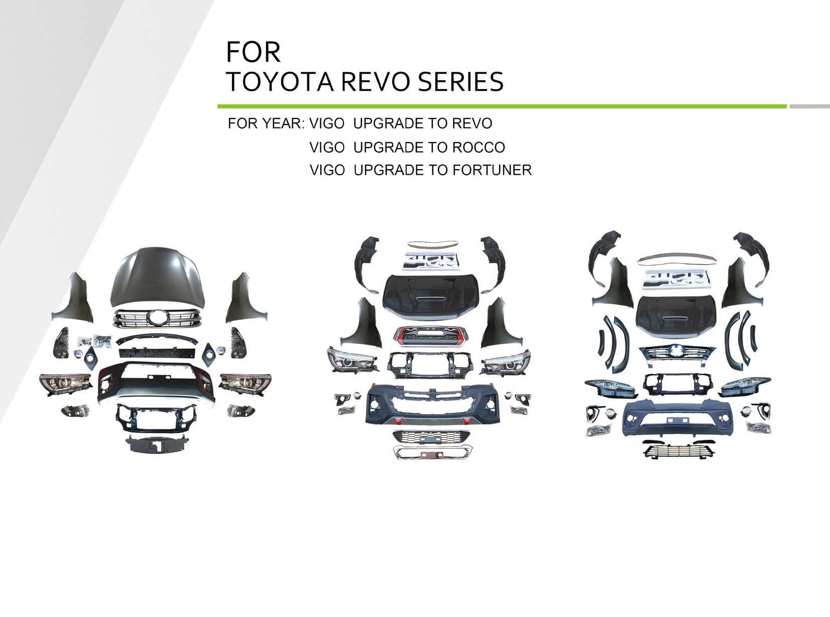 Toyota Revo (Vigo Upgrade to Revo), Body Kit, China