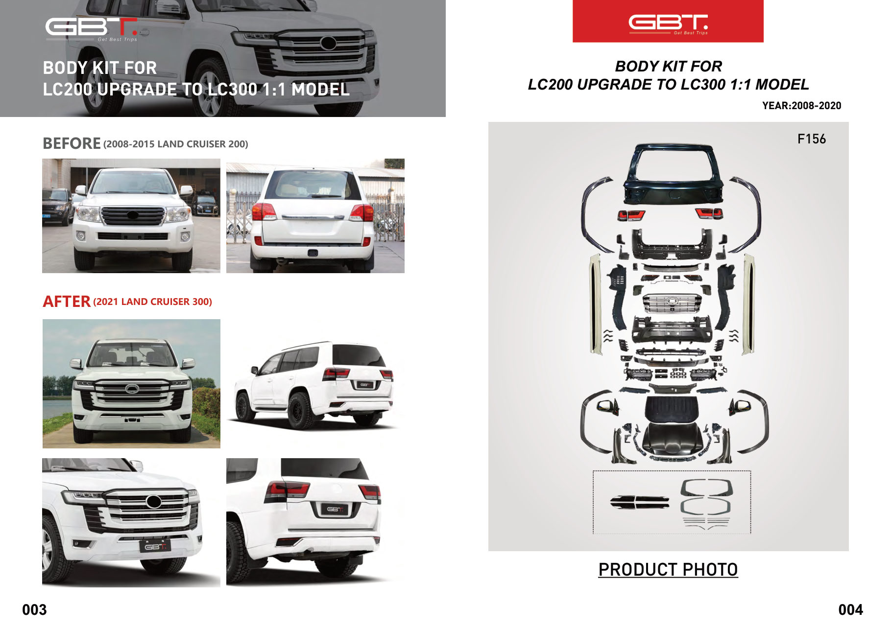 BODY KIT FOR