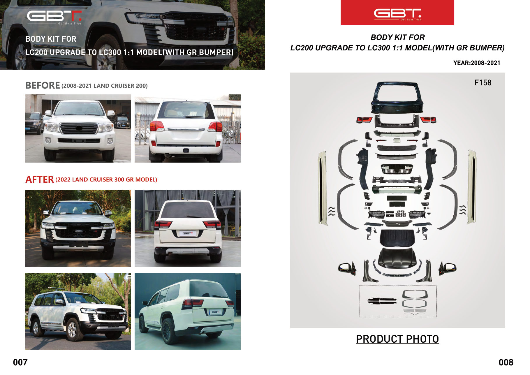 BODY KIT FOR